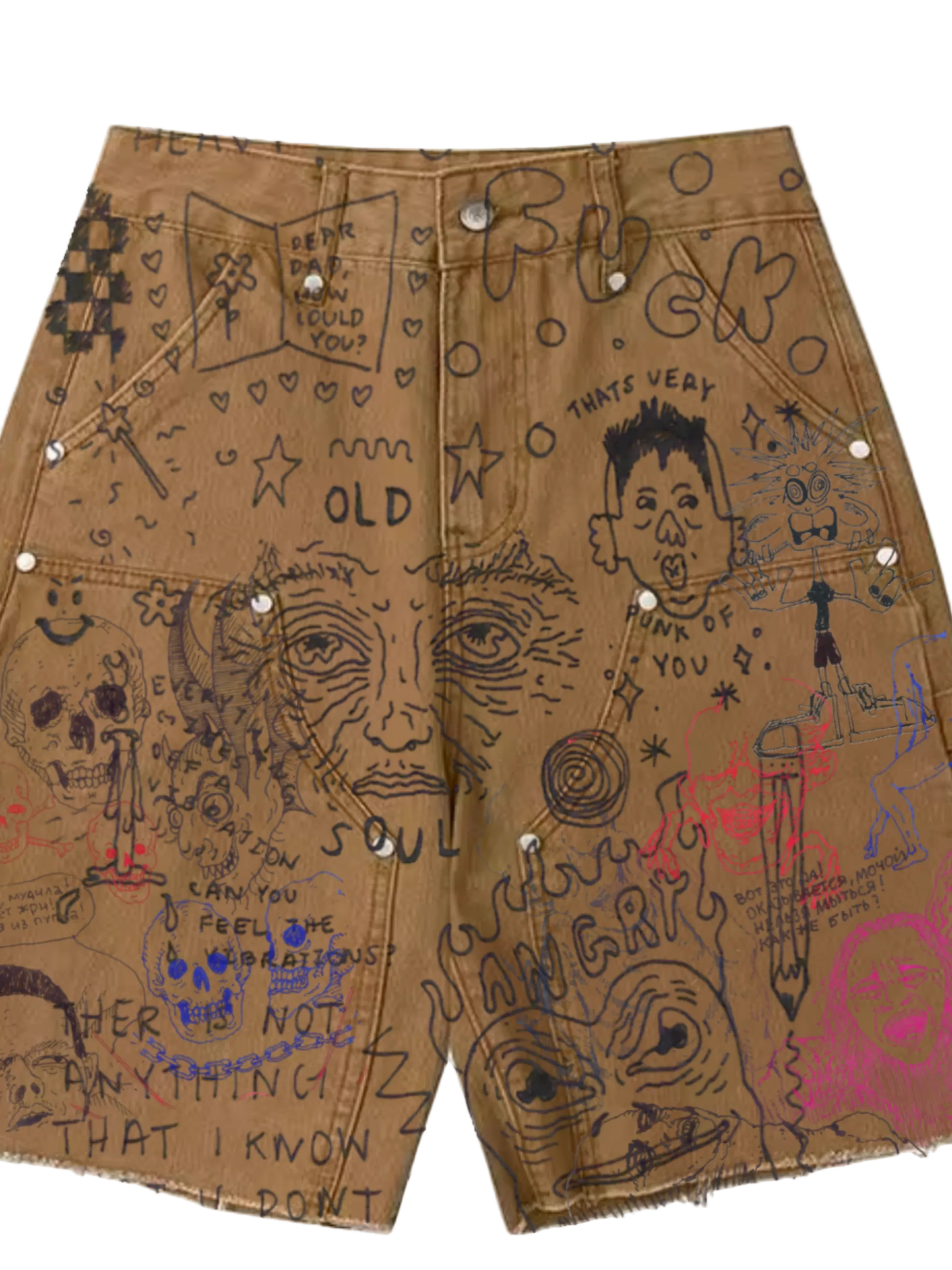 LOST ARMY — “Soul Burn” Cargo Shorts