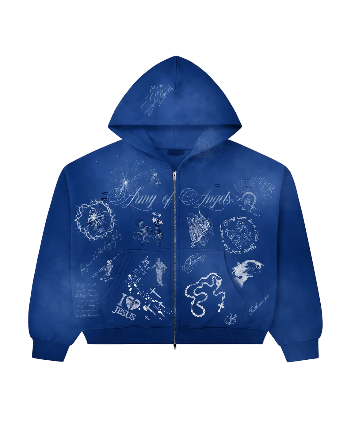Army of Angels Zip Hoodie