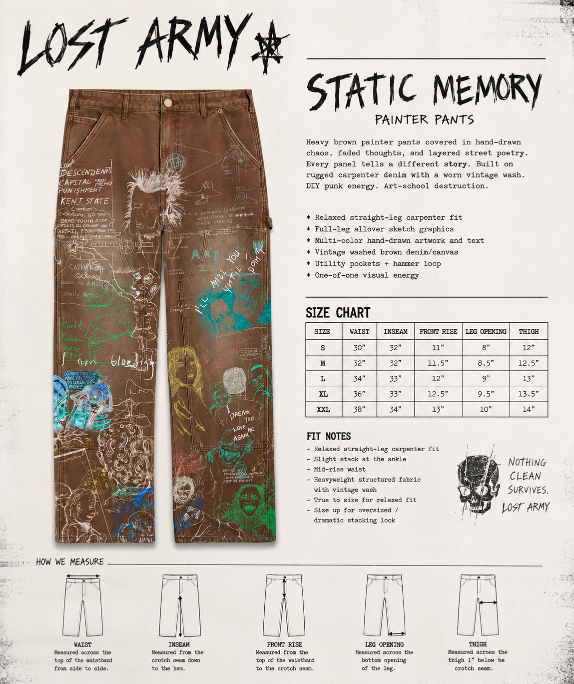 LOST ARMY — “STATIC MEMORY” PAINTER