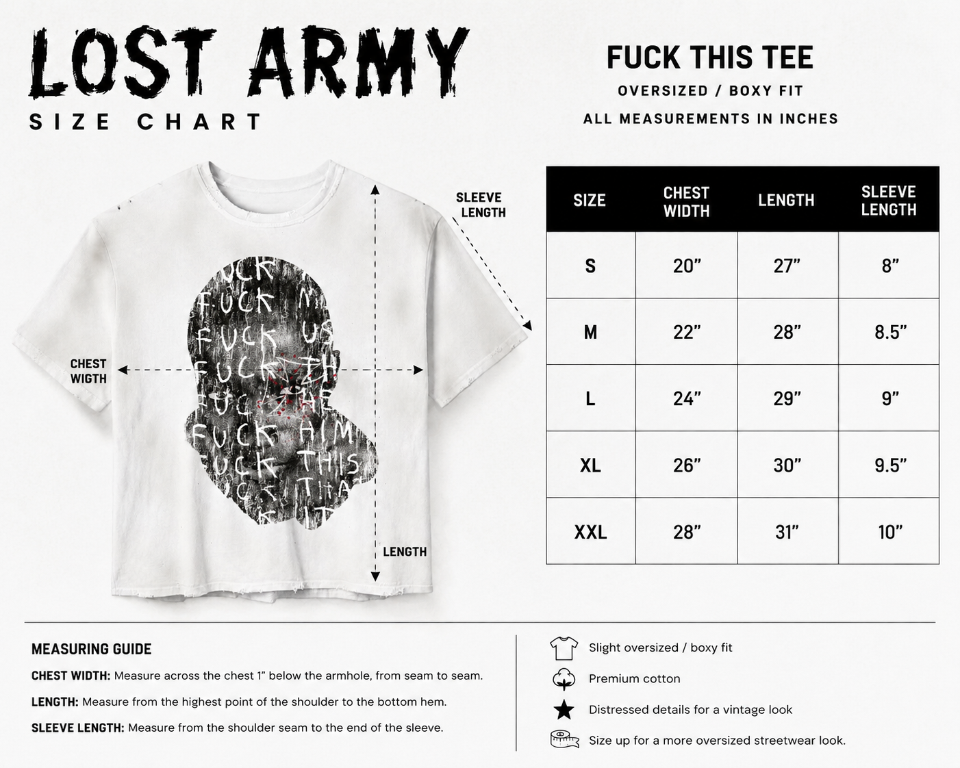 LOST ARMY — “FUCK THIS” TEE